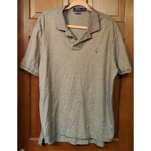 CLEARANCE Polo Ralph Lauren Pima Soft Touch Grey Men's Size XL Polo